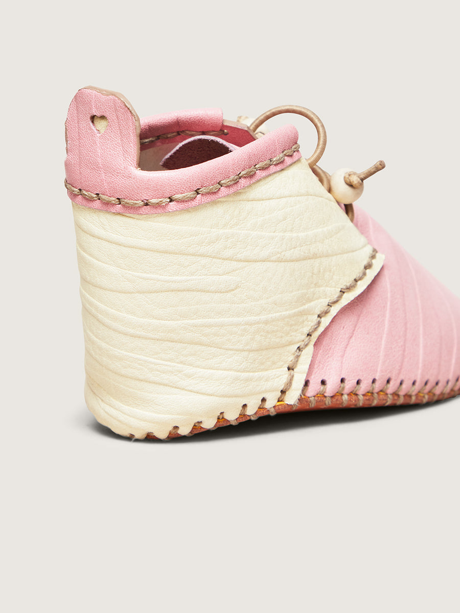 Baby Shoes Pink Pyrenean White Small