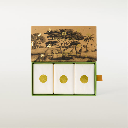 Aube Lumineuse Set of 3 Soaps