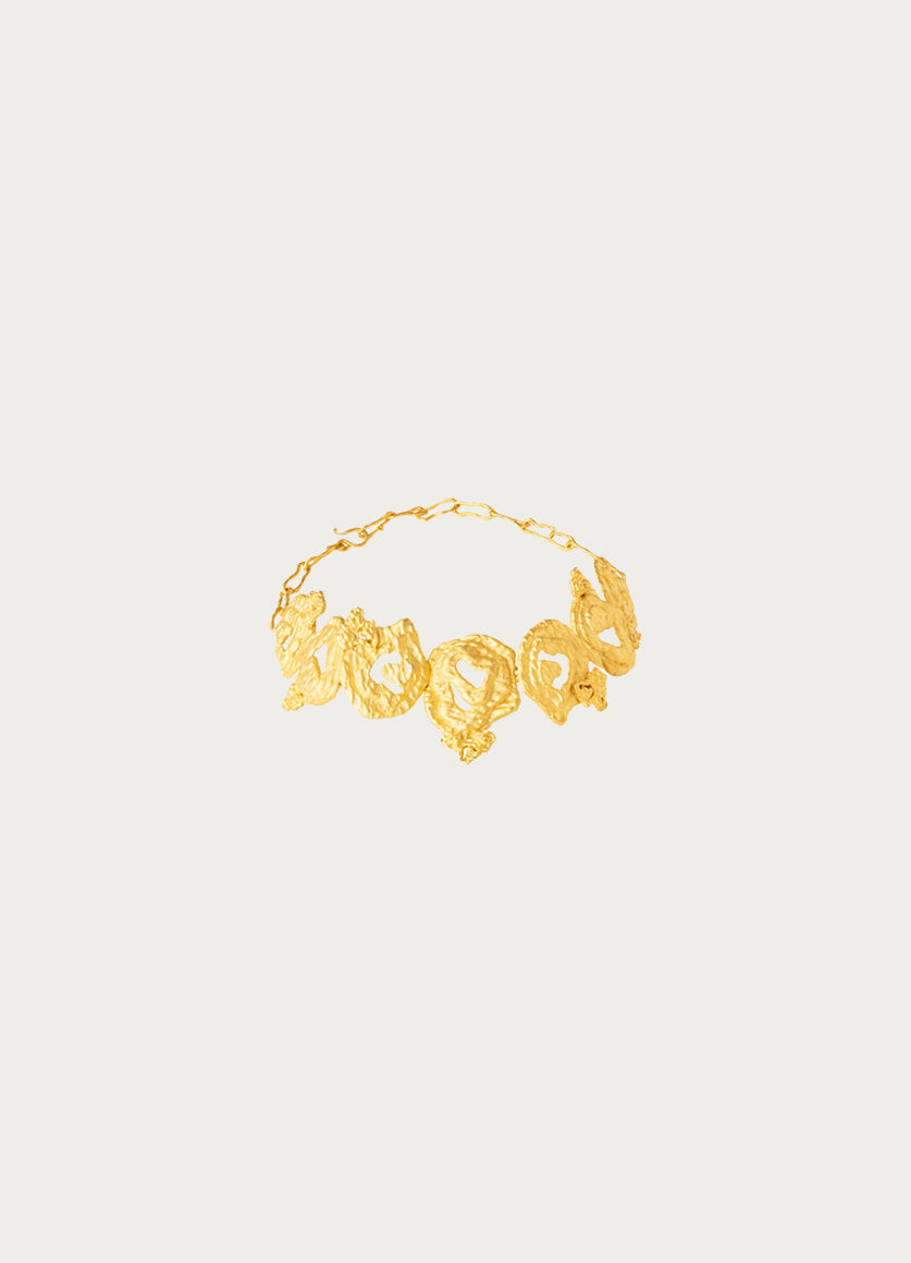 Gravel Gold Necklace