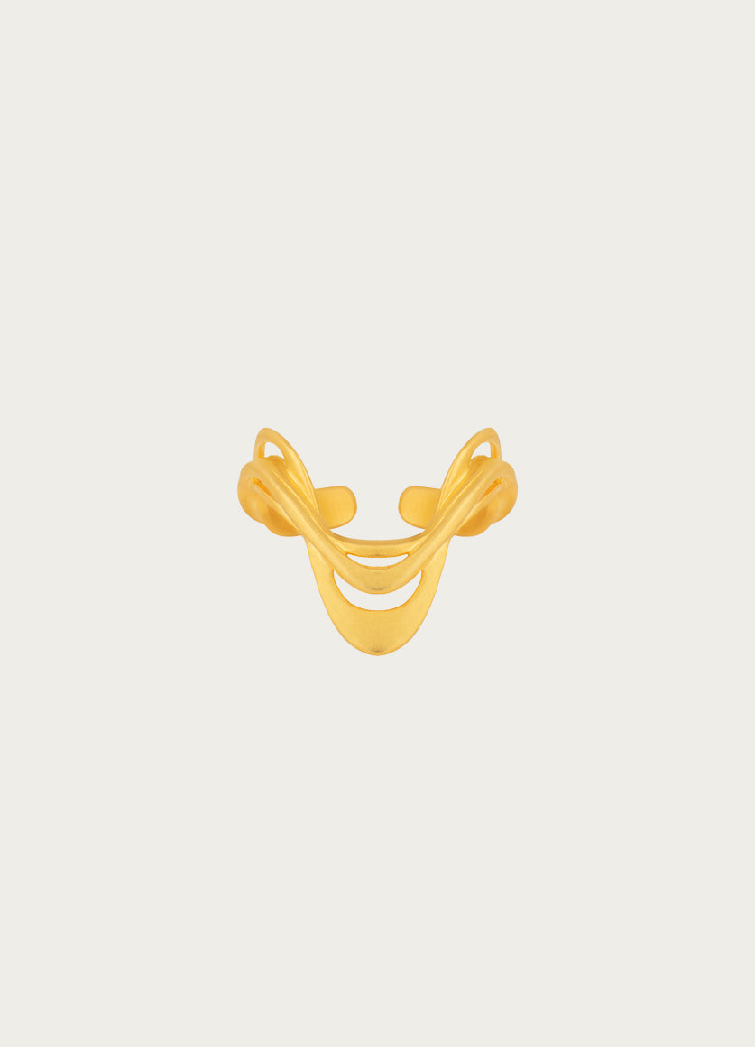 Ripple Gold Ring