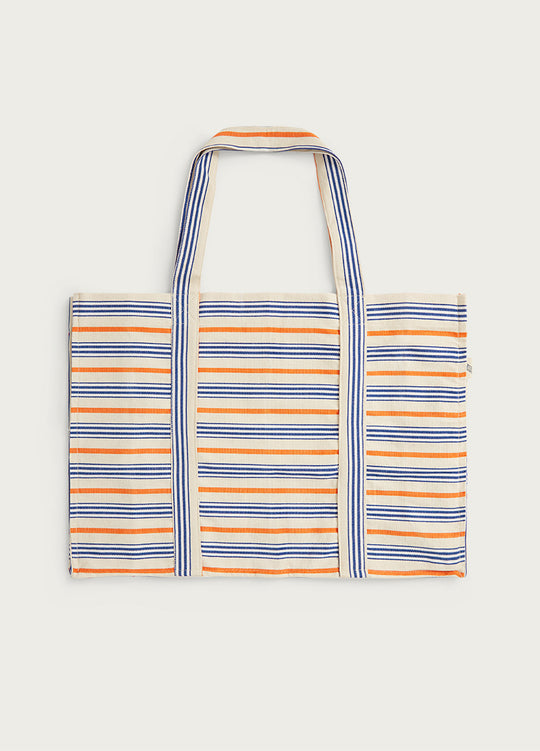 Dan Fani Beach Bags Cabas Rayures Orange