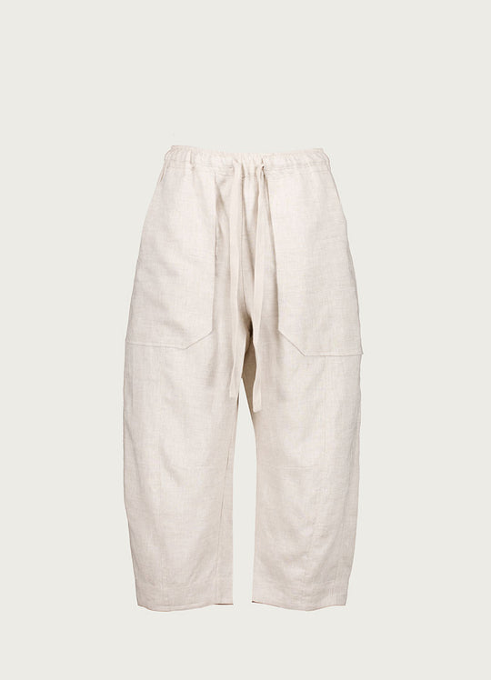 Arched Dropped Trousers Wheat