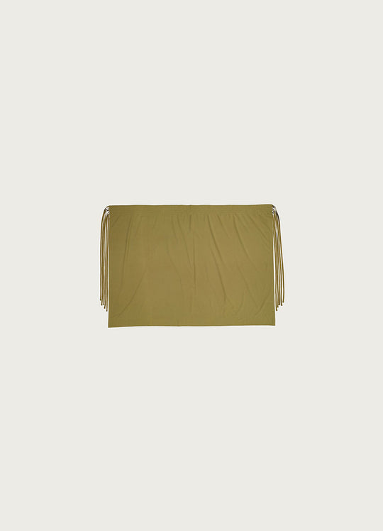 Drawstring Wrap Olive