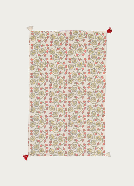 Tea Towel Sage Green Floral