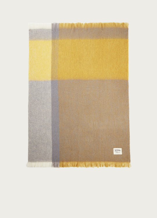 Sofa Blanket #2 Yellow
