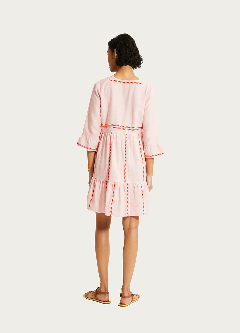 Hanna Flutter Dress Bela Petal