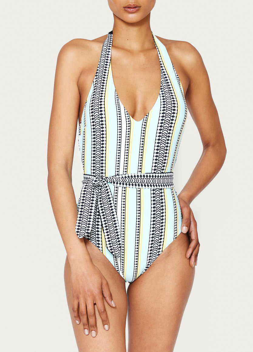 Neela One Piece Lightblue