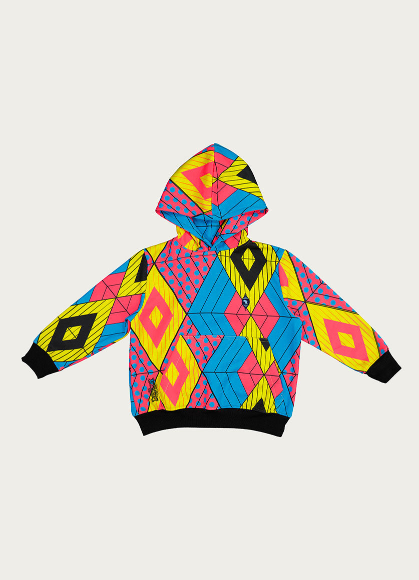 MASA MARA KIDDIES HOODY LARGE PRINT