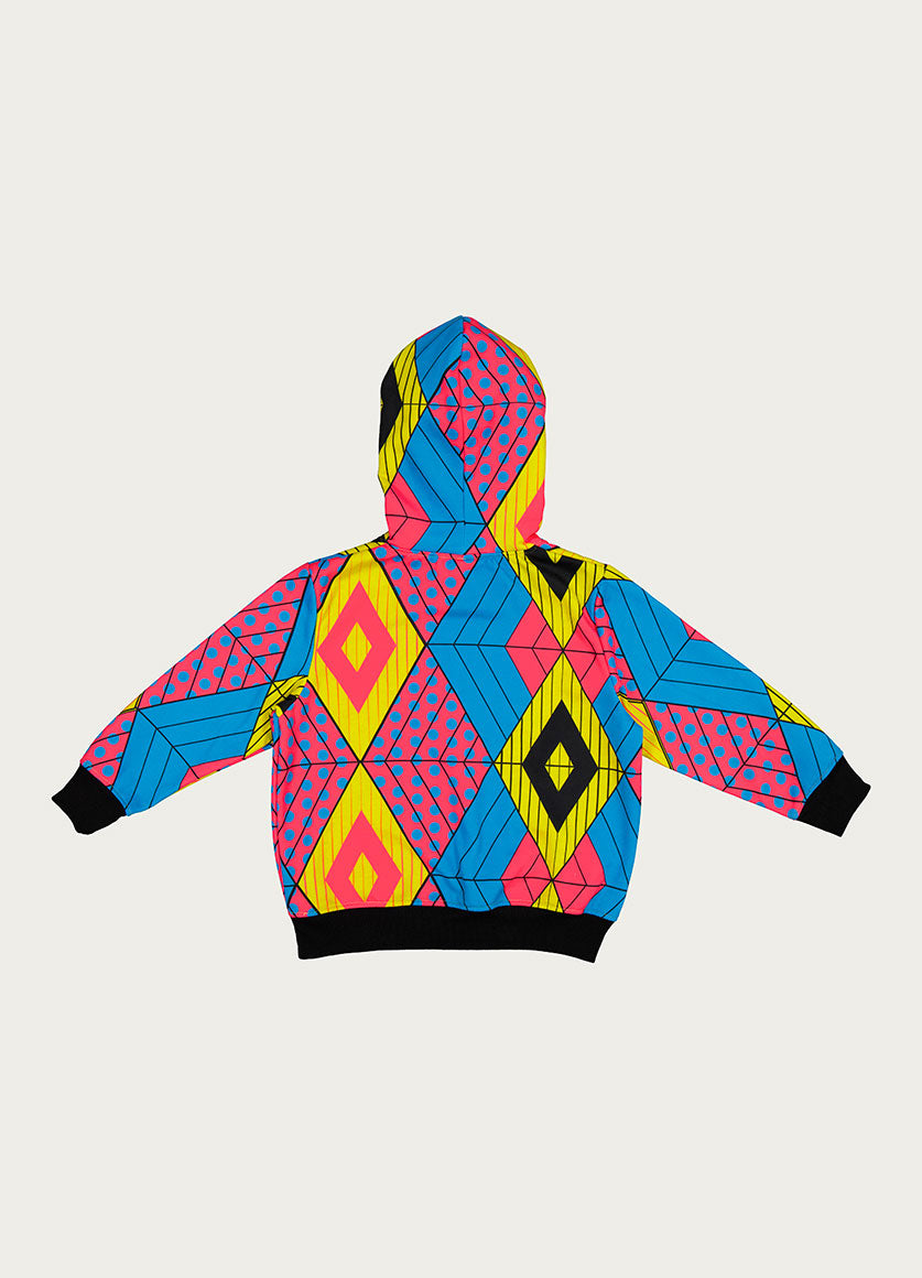 MASA MARA KIDDIES HOODY LARGE PRINT