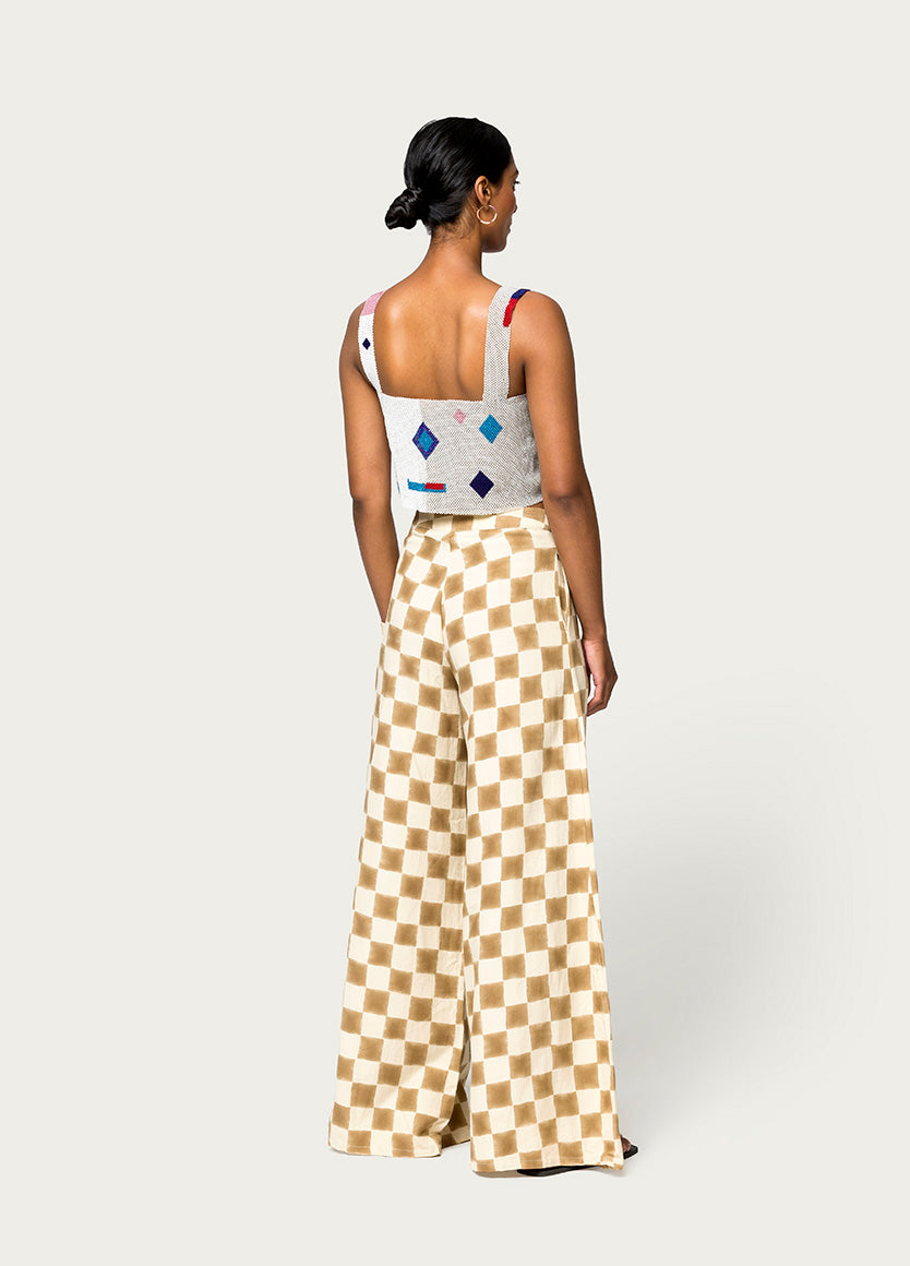 Antassia Beaded Top - Stone