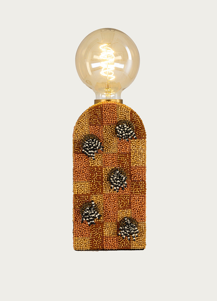Golden Groove Lamp Lrg