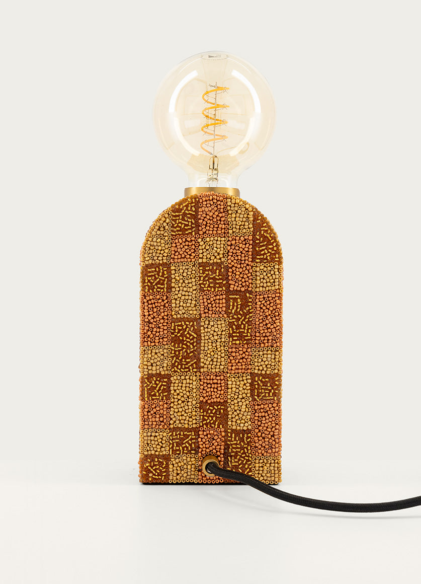 Golden Groove Lamp Lrg