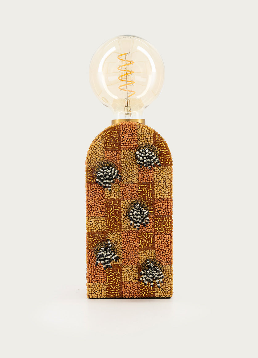Golden Groove Lamp Lrg