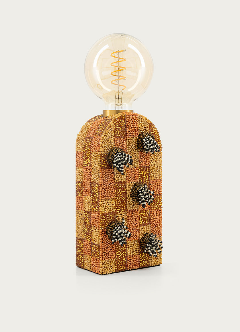 Golden Groove Lamp Lrg
