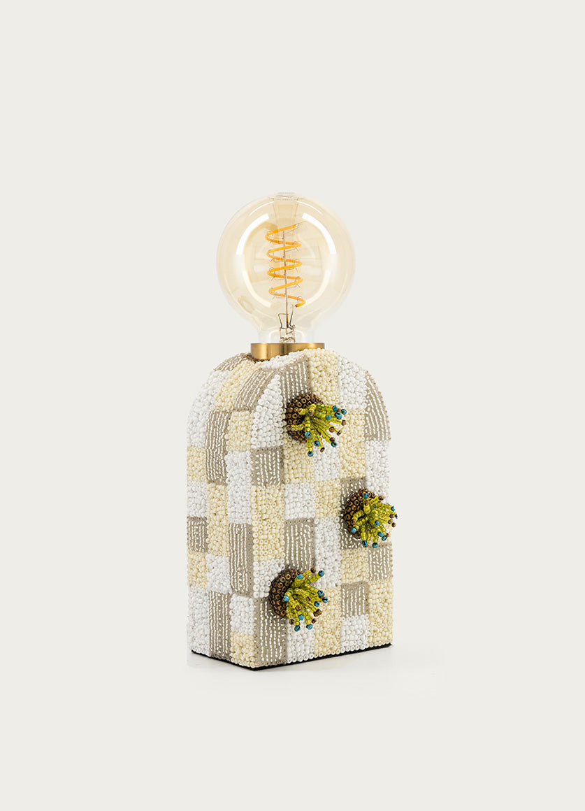 Coco Palm Lamp Med
