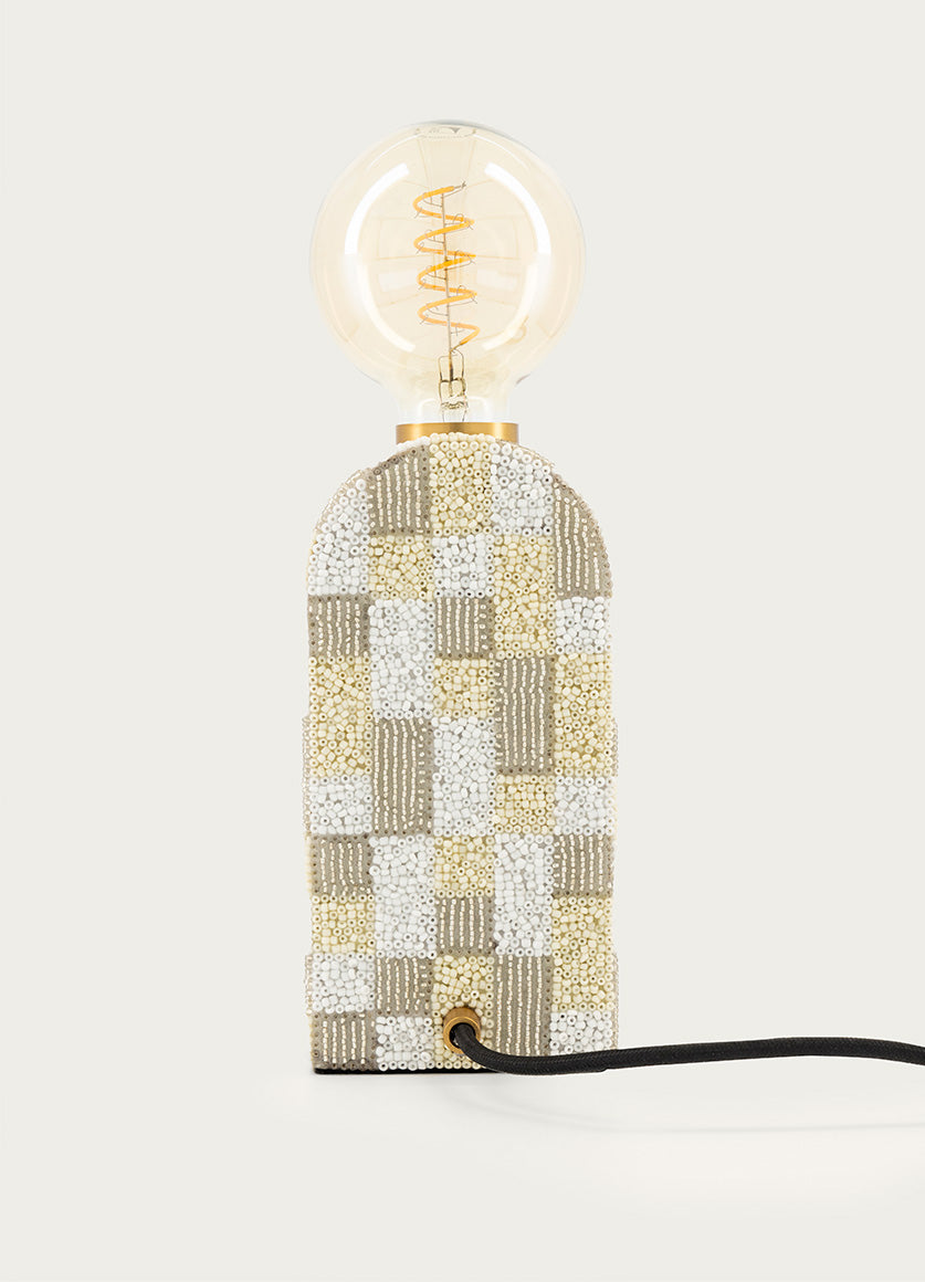 Coco Palm Lamp Lrg