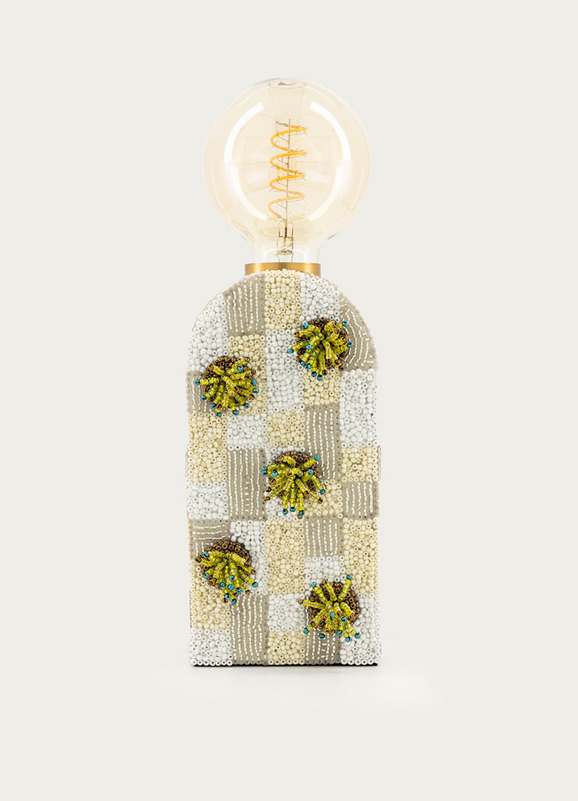 Coco Palm Lamp Lrg