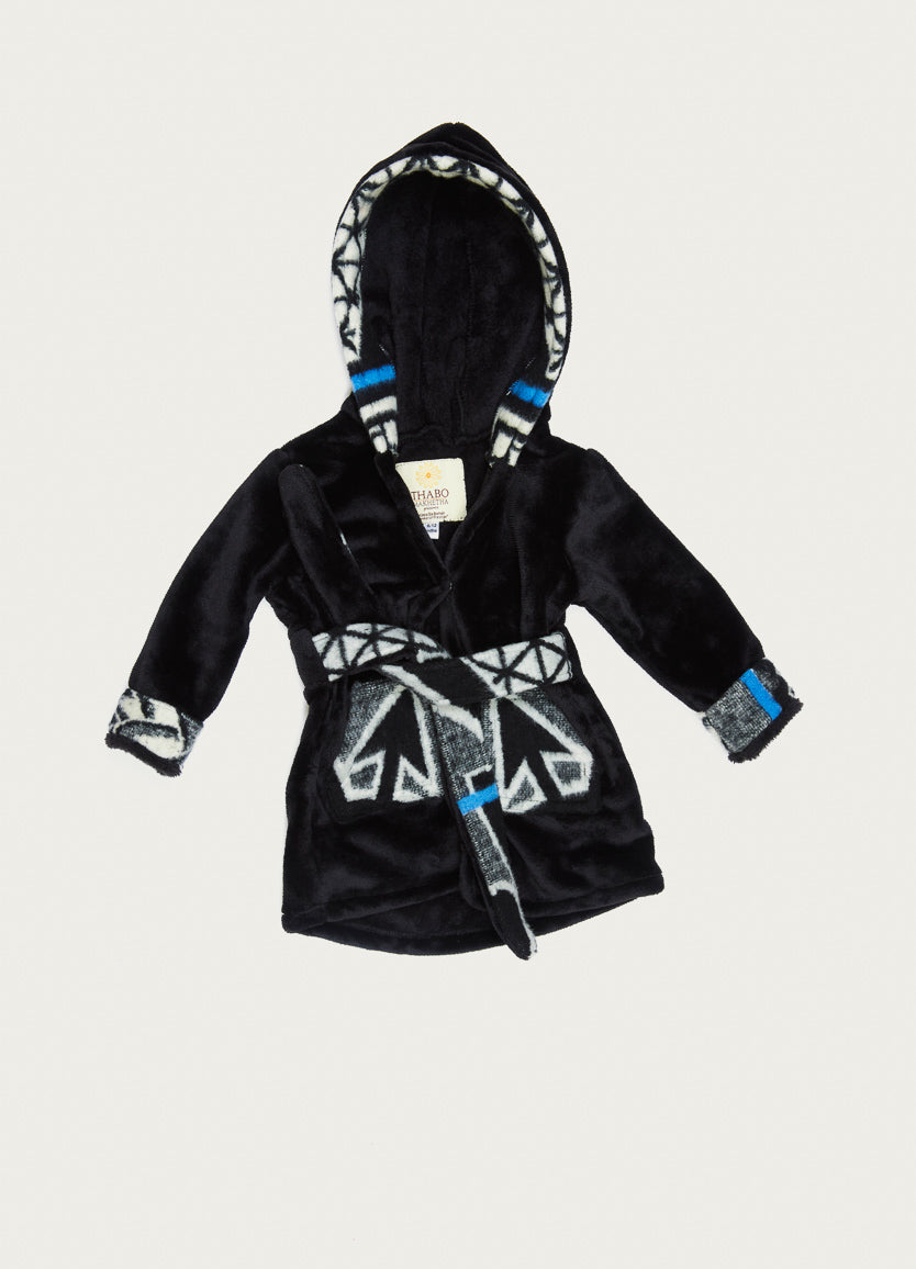 TM TIIOS DAYTIME GOWN BLACK BLUE