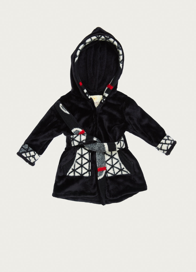 TM TIIOS DAYTIME GOWN BLACK RED