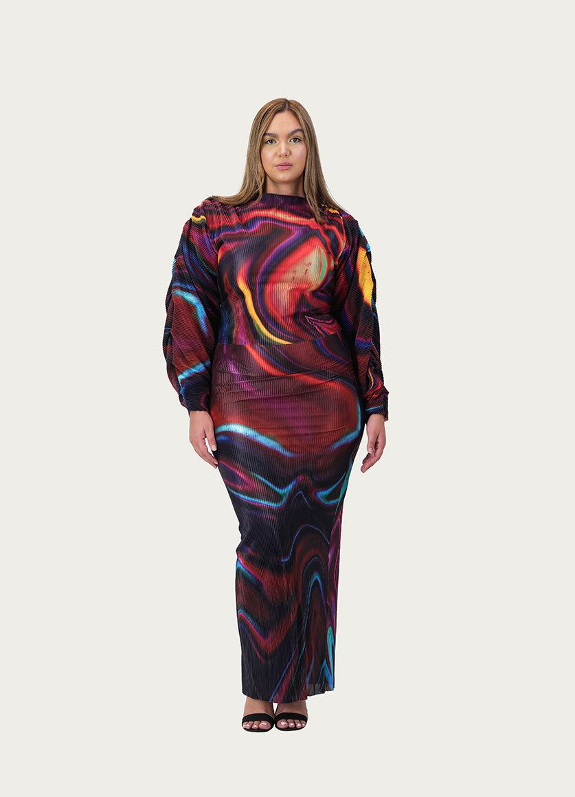 Zahra Blouse Zuhri Print