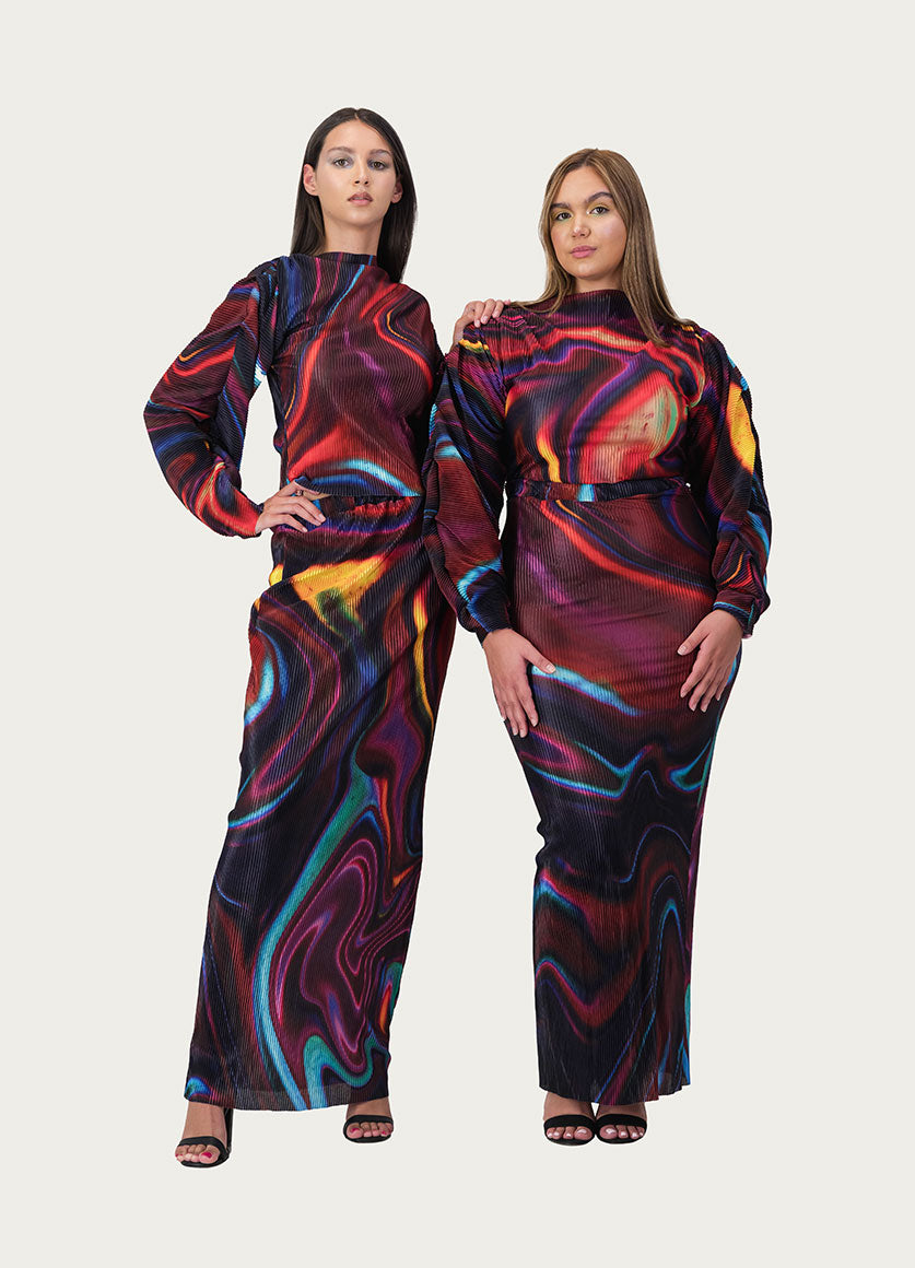 Zahra Blouse Zuhri Print