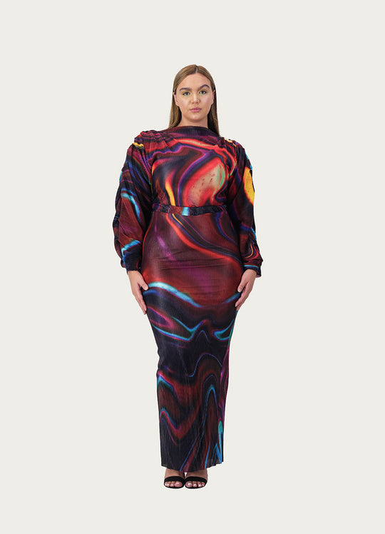 Zahra Skirt Zuhri Print