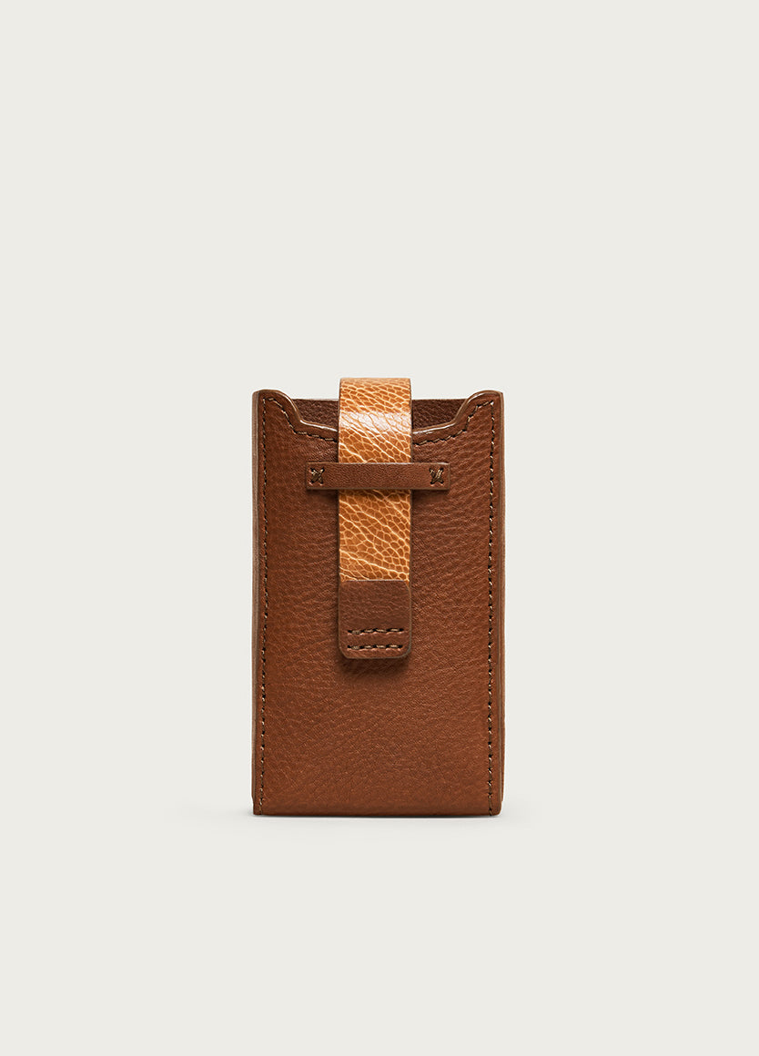 Playing Card Holder Mid Brown