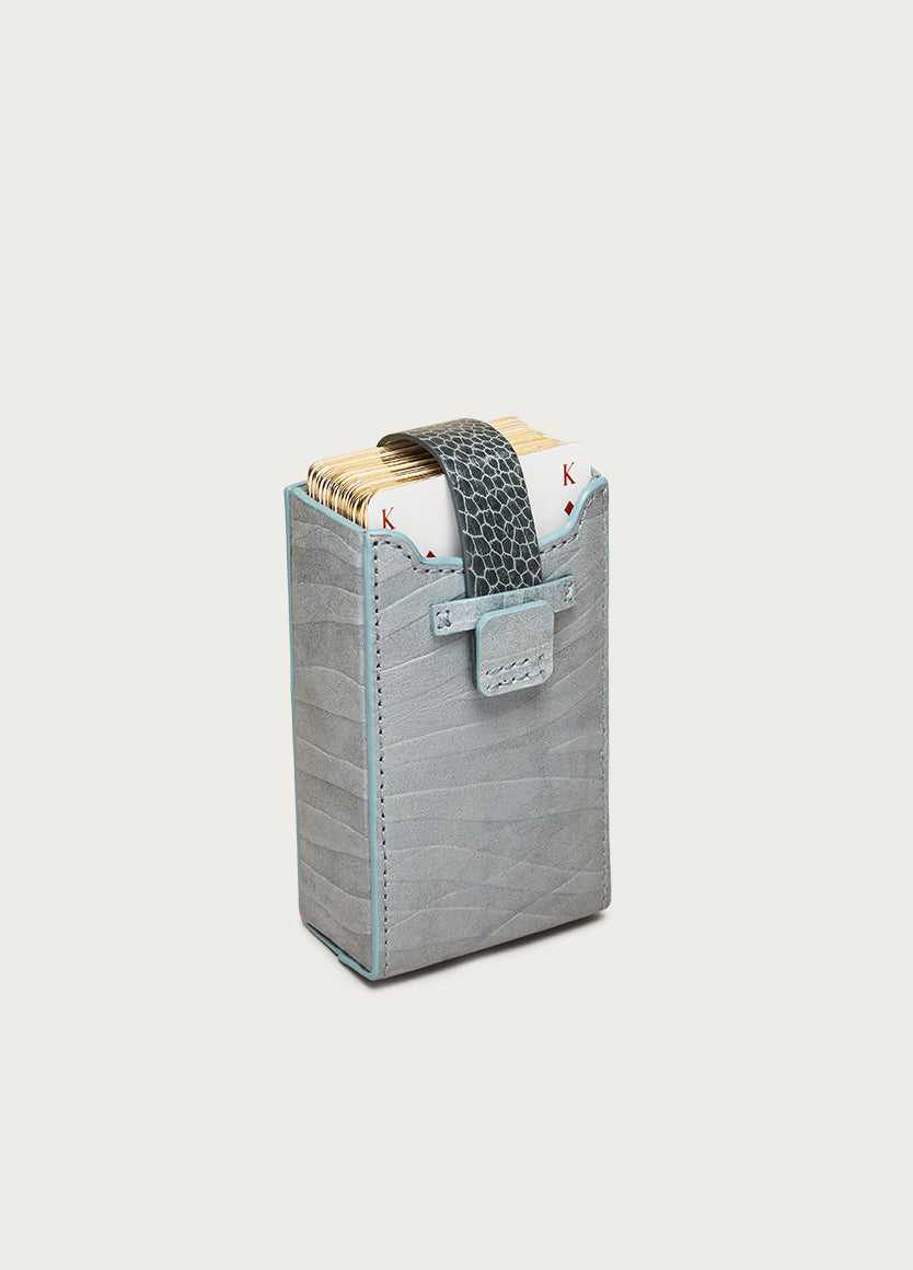 Playing Card Holder LKP Blue Zebra