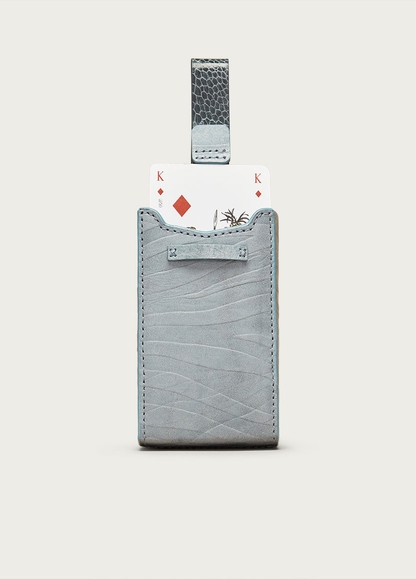 Playing Card Holder LKP Blue Zebra