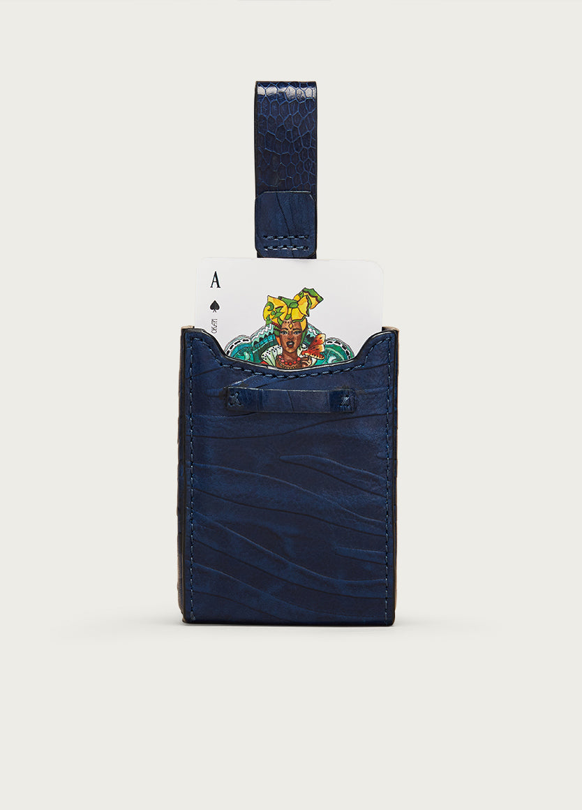 Bridge Card Holder Iris Zebra