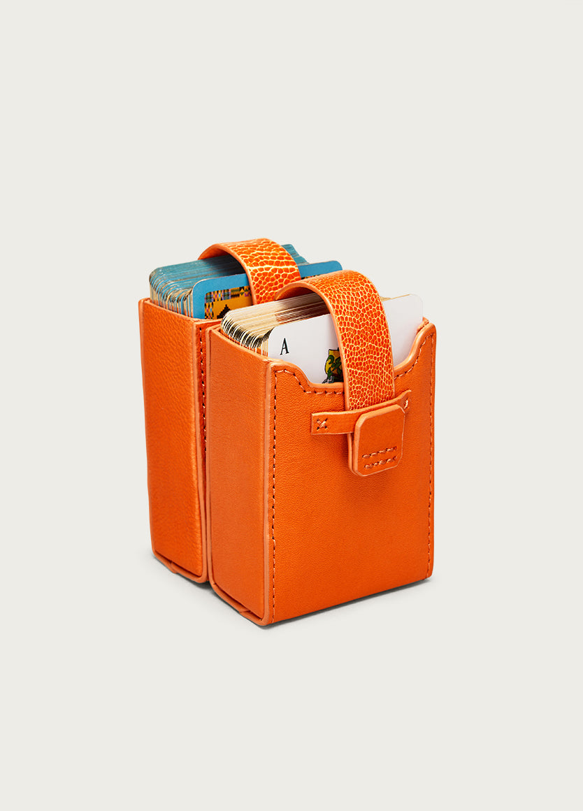 Bridge Card Holder Tangerine