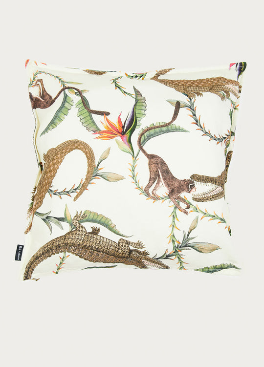 River Chase Driftwood Linen Cushion Cover