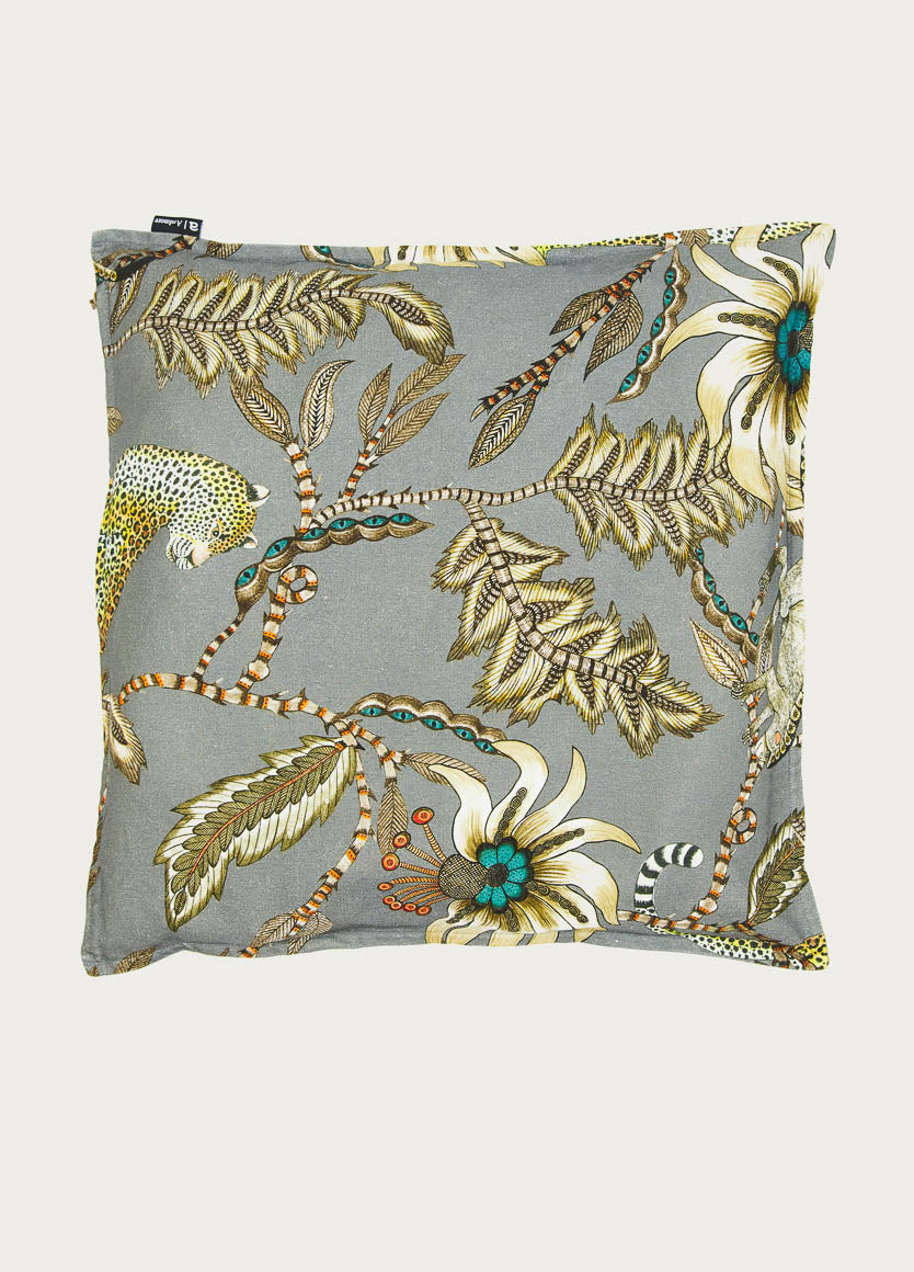 Monkey Bean Ash Linen Cushion Cover