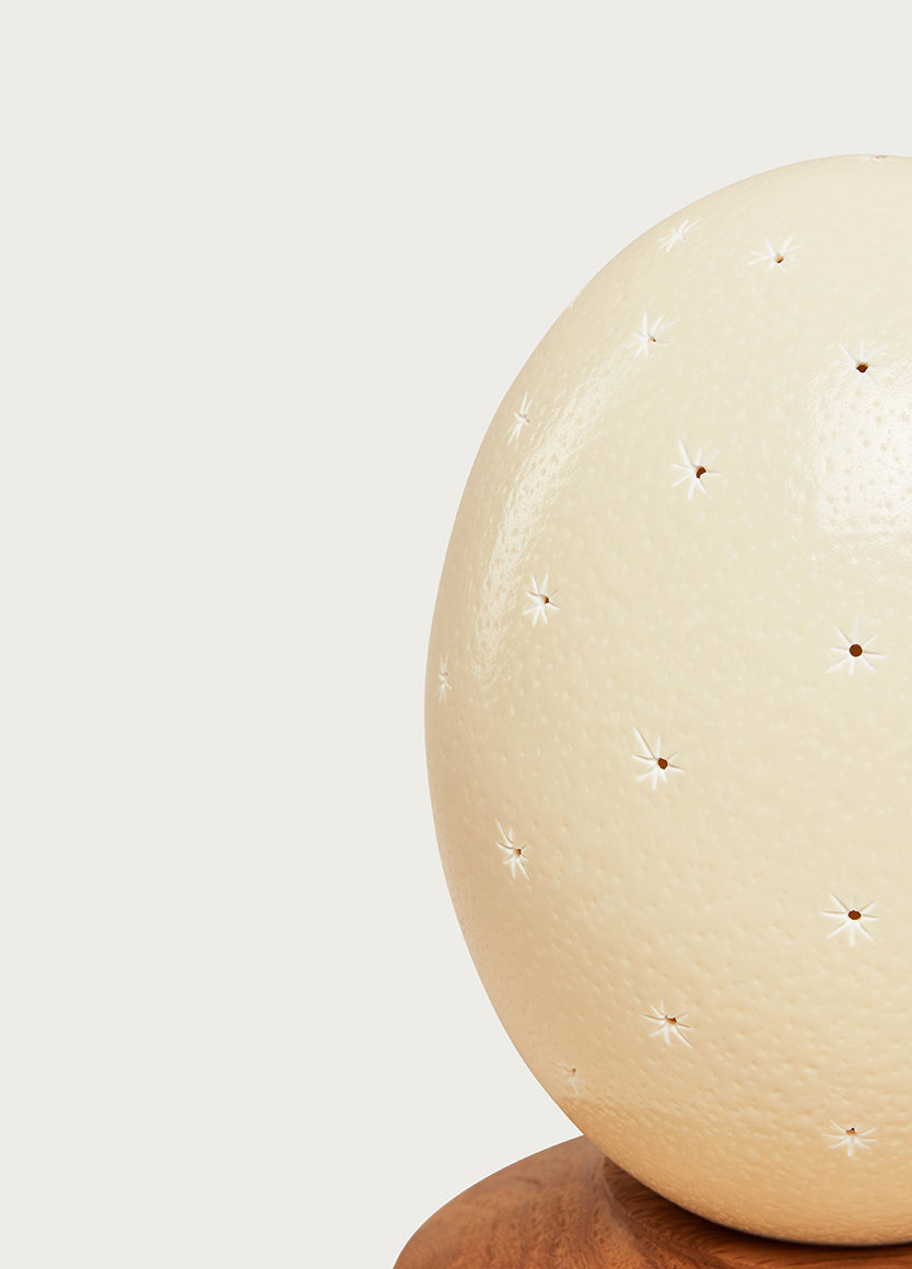 Carved Egg Stars