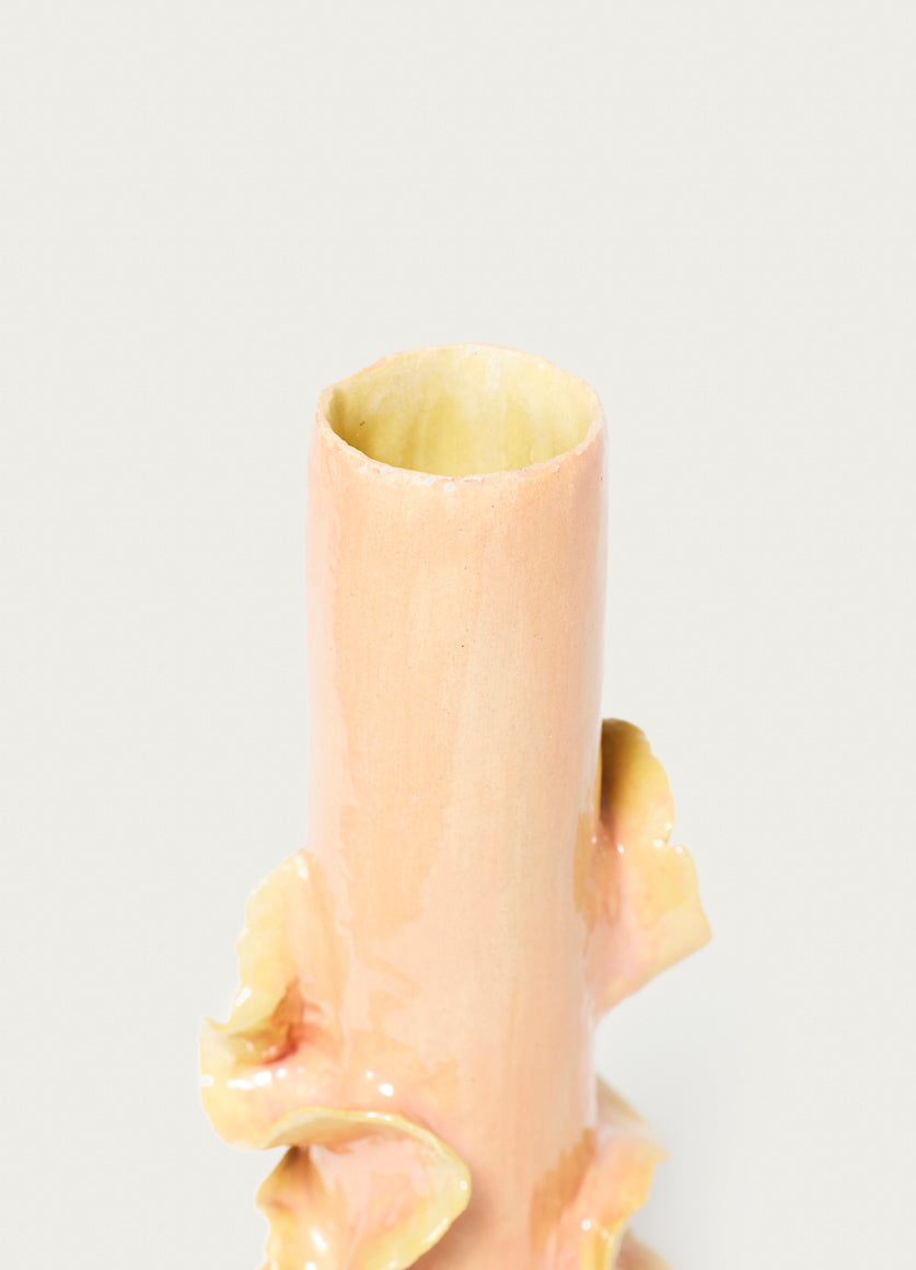 Seaweed Vase Peach