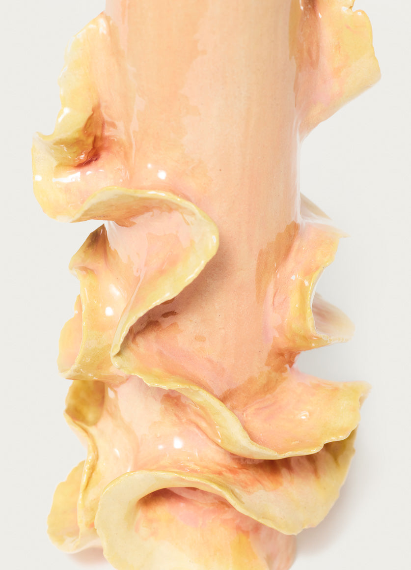 Seaweed Vase Peach