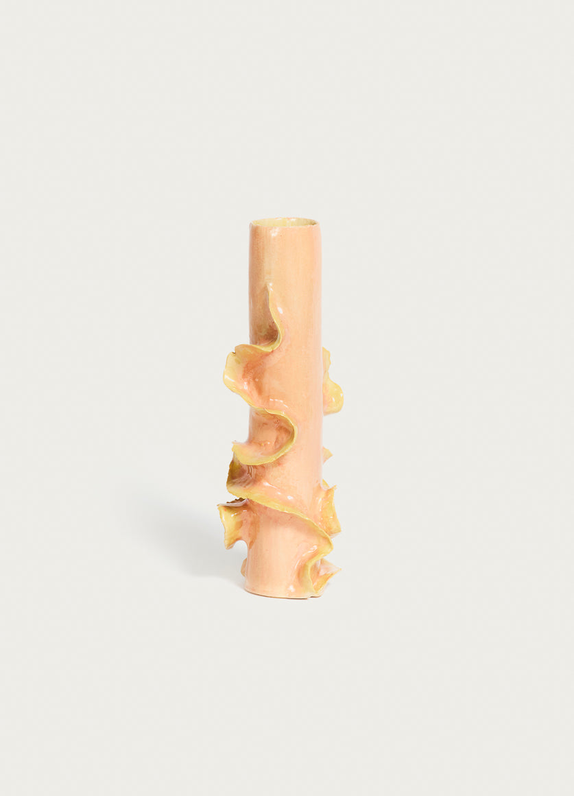 Seaweed Vase Peach