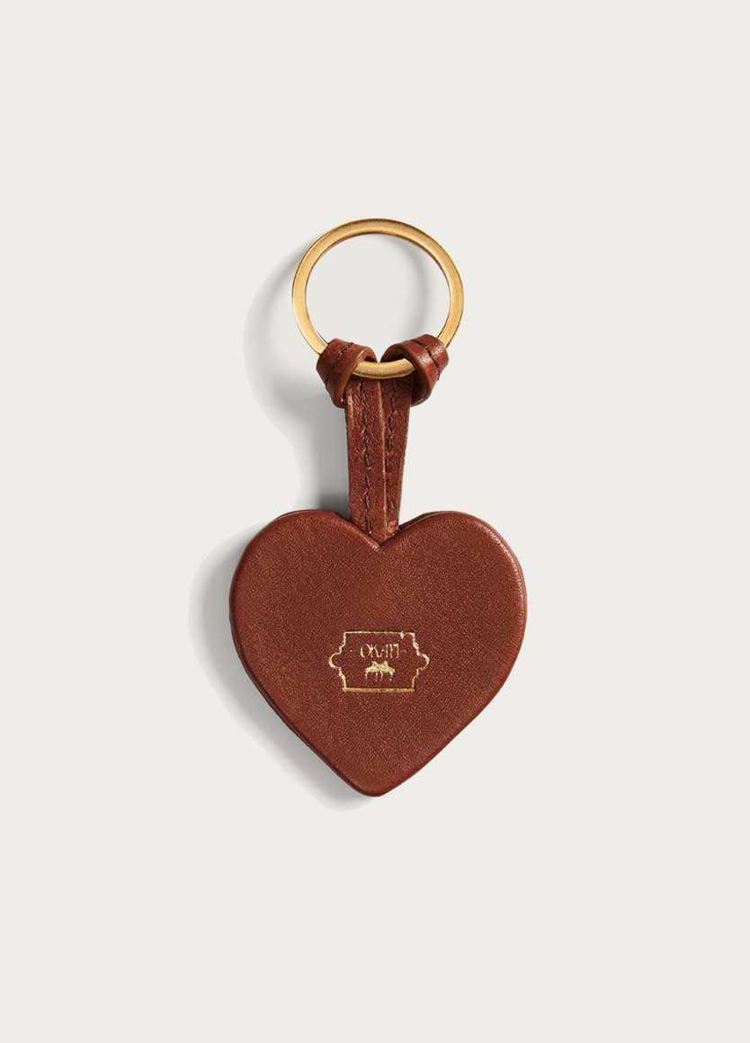 Rattan Keyring Mid Brown
